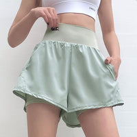 Running Training Breathable Yoga Pants Outer Wear Summer Thin High Waist Belly Contracting