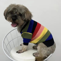Cardigan Sweater Dog Cat Color Clothes