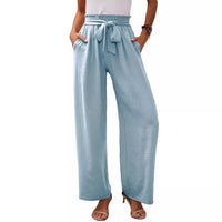 Womens Wide Leg Casual Pants