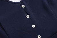 V-neck halter buttons with belt jumpsuit