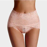 High waist sexy transparent briefs