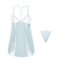 Women's Water Soluble Floral Sling Nightdress