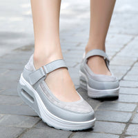 Platform shoes with soft soles