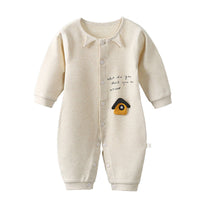Spring new baby boneless one-piece long sleeves
