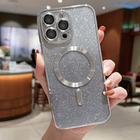 Gradient Magnetic Suction Phone Case 12 Lens Film