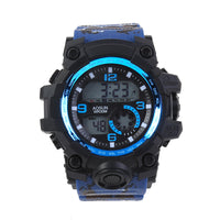 Watch Female Round Korean Style Simple Waterproof Sports Electronic