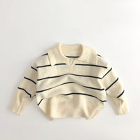 Boys And Girls Wool Knitted Bottoming Shirt