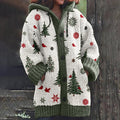 Womens 3D Printed Casual Hooded Cape