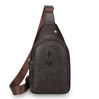 New Mens Fashionable Chest Bag Business Commute Crossbody Style