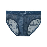 Men's Ice Silk Jacquard Briefs