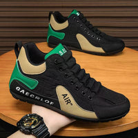 Autumn New Leather Upper Breathable Casual Sneakers