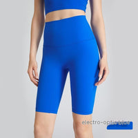 Nylon High Waist Lift Shorts Tight Sports