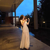 Slimming Figure-flattering Chic Designer Long Dress