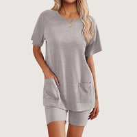 Breathable Home Sportwear Casual Slimming Two-Piece Set