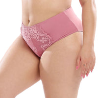 Plus-size women's underwear sexy lace high waist briefs fat