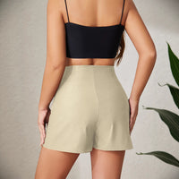 New Style Casual Skirt-trousers With Double Side Slits