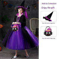 Halloween Performance Costume Girls' Luminous Dress
