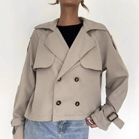 Designer Lapel Fashionable And Versatile Outerwear