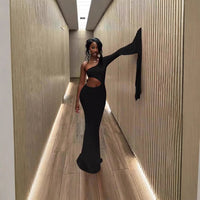 Elegant Sophisticated Bodycon Dress With A Cutout Design