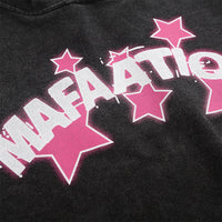 Five-pointed Star Printed Hoodie Male