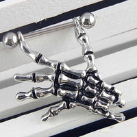 Punk style body piercing jewelry
