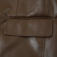 Men's Loose European And American Style Street Autumn And Winter Ruoshuai Motorcycle Clothing Leather Coat