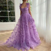 Elegant Lace Beach Dress For Banquets