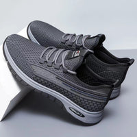 Summer Thin Breathable Fly Woven Mesh Men's Shoes