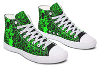 Printed Couple High-top Canvas Shoes