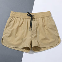 Solid Color Men's All-match Fitness Beach Pants