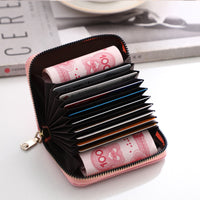 Women's Organ Card Holder Multi-card Rfid