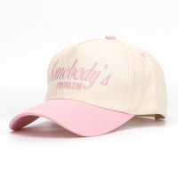 Breathable Sun Visor Cap With English Letters