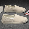 Linen Cloth Shoes Men's Breathable One Pedal Canvas