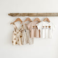 Infant Short Sleeve Top Bib Shorts Set