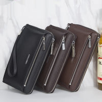 Large-capacity Zippered Clutch For Men
