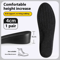Male Invisible Shock-absorbing Inner Height Increasing Insole