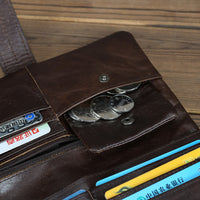 Genuine Leather Multi-card-slot Women's Wallet