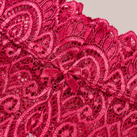 Plus Size Women's Lace Cotton Shorts