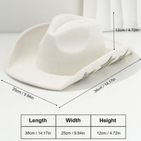 Woolen Felt Western Denim Top Hat Party Hat
