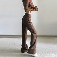 Women's Fashionable All-match Retro High Waist Zipper Jeans
