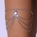 Women's Multi-layer Simple Elastic Rope Diamond Body Chain