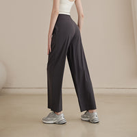 High-waisted Butt-lifting Tight-fitting Wide-leg Yoga Pants For Women
