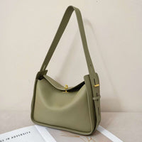 Niche Commuter Design Leather Crossbody Underarm Bag