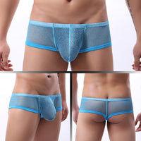 Breathable Mesh Low Waist Men's Underwear
