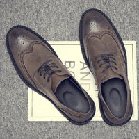 Plus Size Men's Leather Shoes