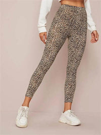Women's Printed Stretch High Waist Belly-contracting Yoga Pants