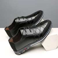 Casual Leather Shoes Without Laces