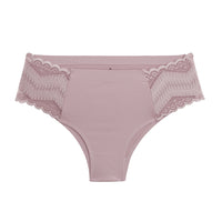 Lace Stitching Women's Cutout Seamless Low Waist Thong