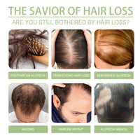 Herbal Dense Hair Oil Solid Anti-drop Strong Scalp Repair Soft And Smooth