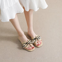 Korean Version Of Butterfly Slippers For Women
